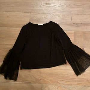 Pebble and Stone Sheer Top.